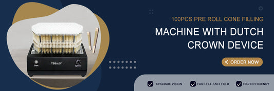 Tebaoyi 100pcs cone filling machine with closer for 109mm 98mm 84mm