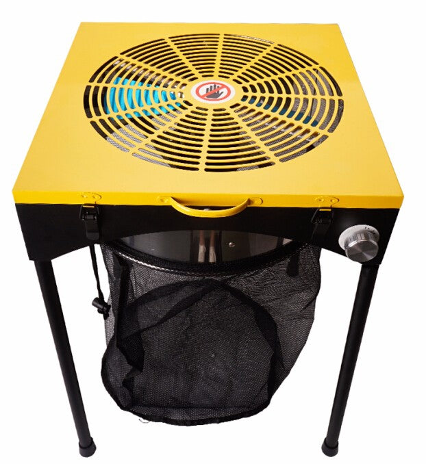 Triple Stainless 18" Leaf Trimmer Electric Motorized Standing 110V/220V Plant Trimmer Table Bud Leaf Trimmer