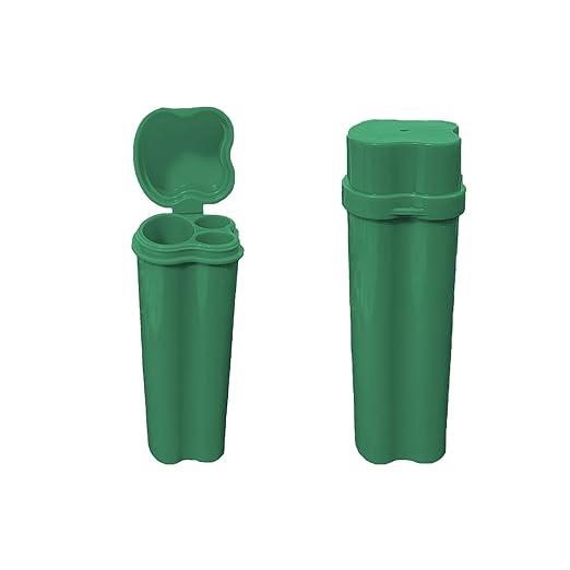 Packing Case for Cigarettes 109mm 2 Capacity Small Joints Container Lighter Case Suit for 1-1/4 Pre Rolled Rolling Paper Tobacco Box