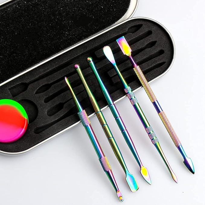Wax Carving Double-Ended Carving Tool Wax Sculpting Tools Portable Metal Case For Concentration