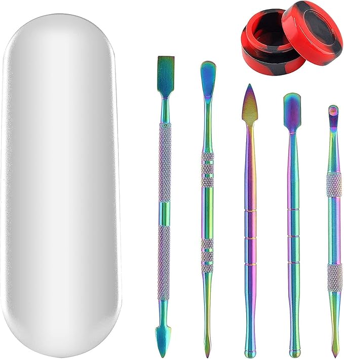 Wax Carving Double-Ended Carving Tool Wax Sculpting Tools Portable Metal Case For Concentration