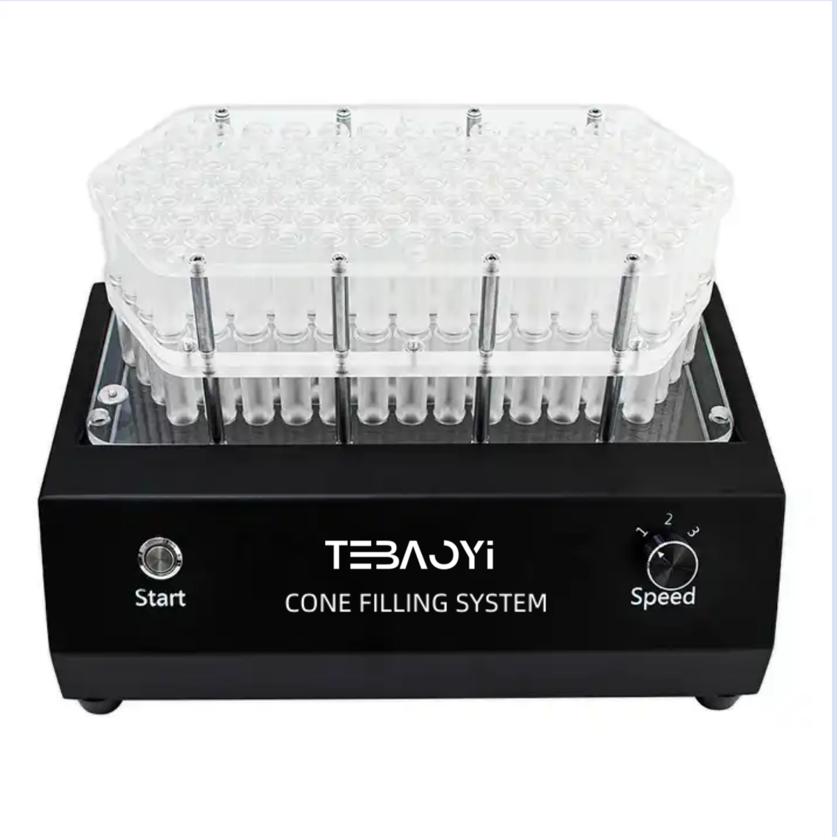Knockbox Cone Filling Machine 84mm/98mm/110mm Cone Filler System Refer Packing Machine