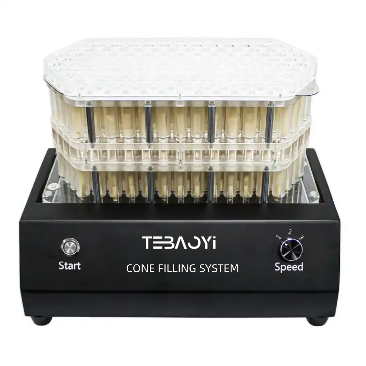 100pcs Cone Filler 109mm/98mm/84mm Cones Filling Machine King Size Pre Roll Machine With Close