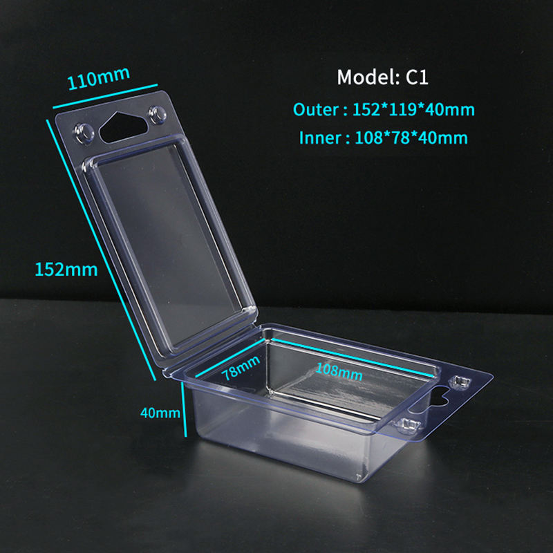 Custom Clear Packaging PET Box Premium PET Vape Pen Packaging Box for Multiple Purposes