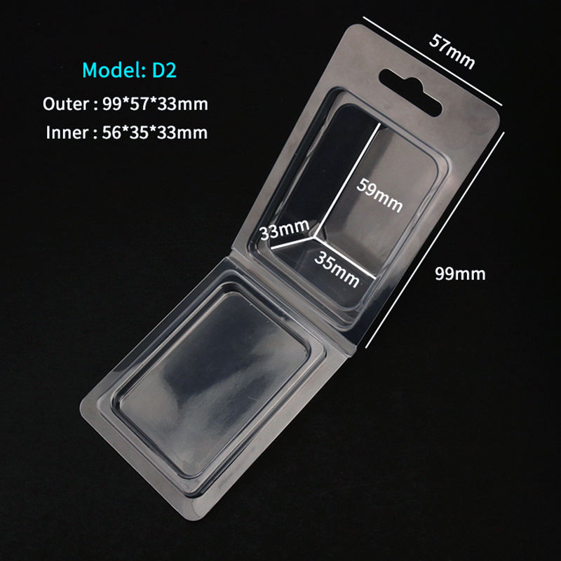 Custom Clear Packaging PET Box Premium PET Vape Pen Packaging Box for Multiple Purposes