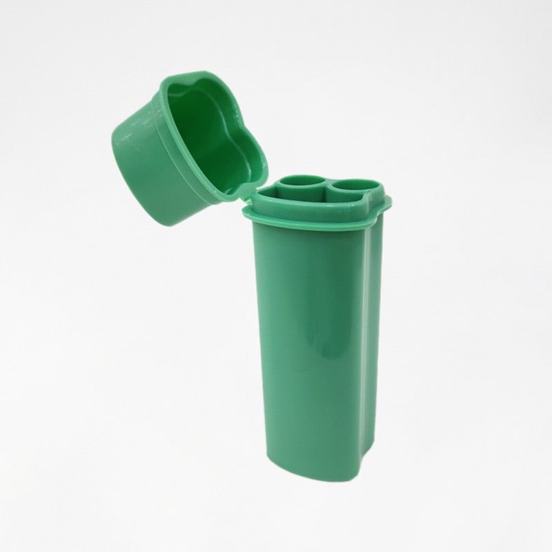 Packing Case for Cigarettes 109mm 2 Capacity Small Joints Container Lighter Case Suit for 1-1/4 Pre Rolled Rolling Paper Tobacco Box