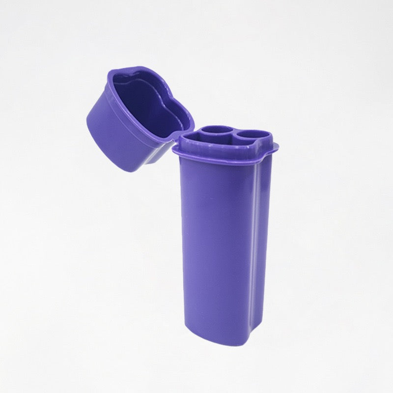 Packing Case for Cigarettes 109mm 2 Capacity Small Joints Container Lighter Case Suit for 1-1/4 Pre Rolled Rolling Paper Tobacco Box