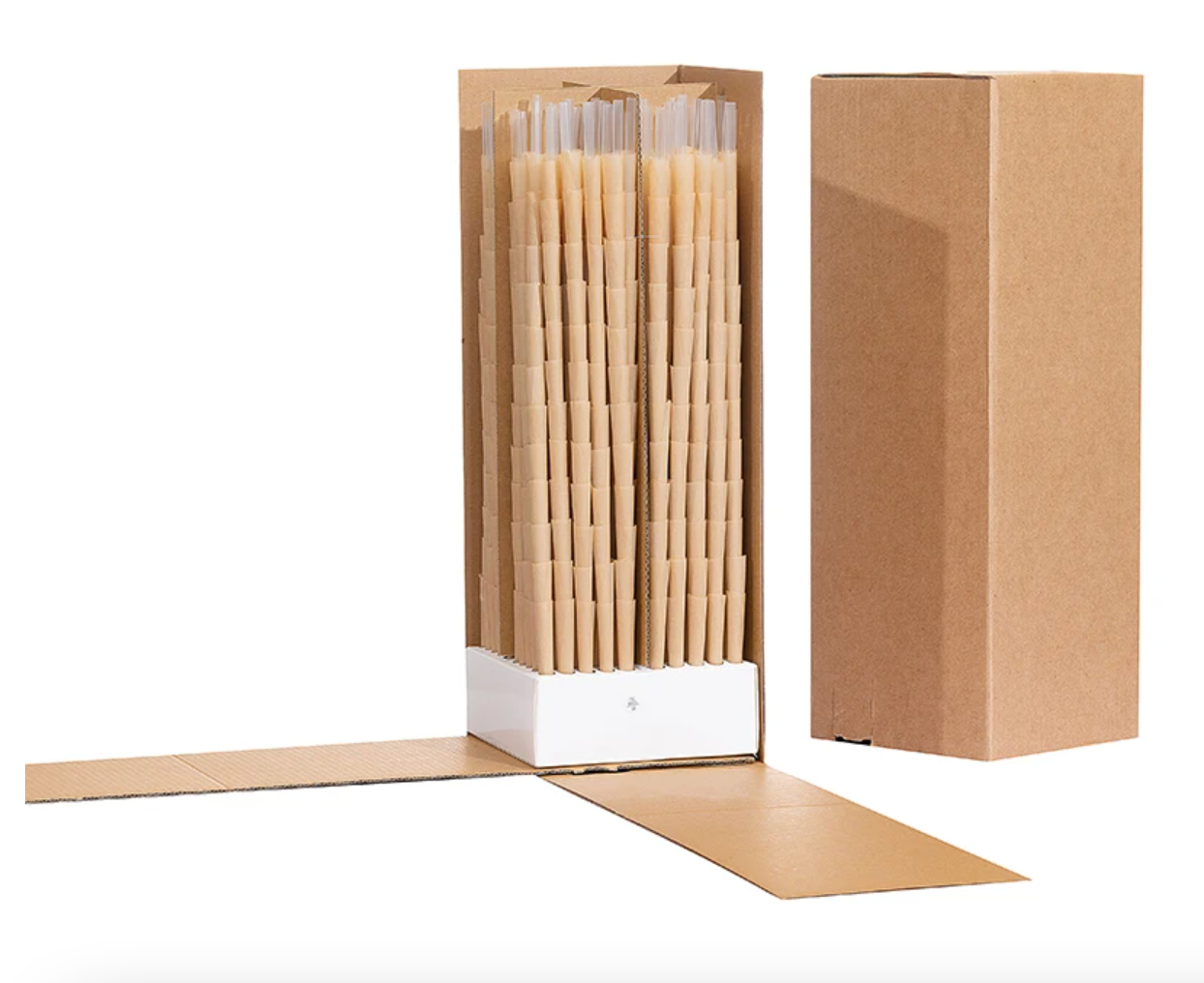 Pre-rolled Jointed Roll 1 1/4 King Size Cones Paper Box Rolled Cones With Tips