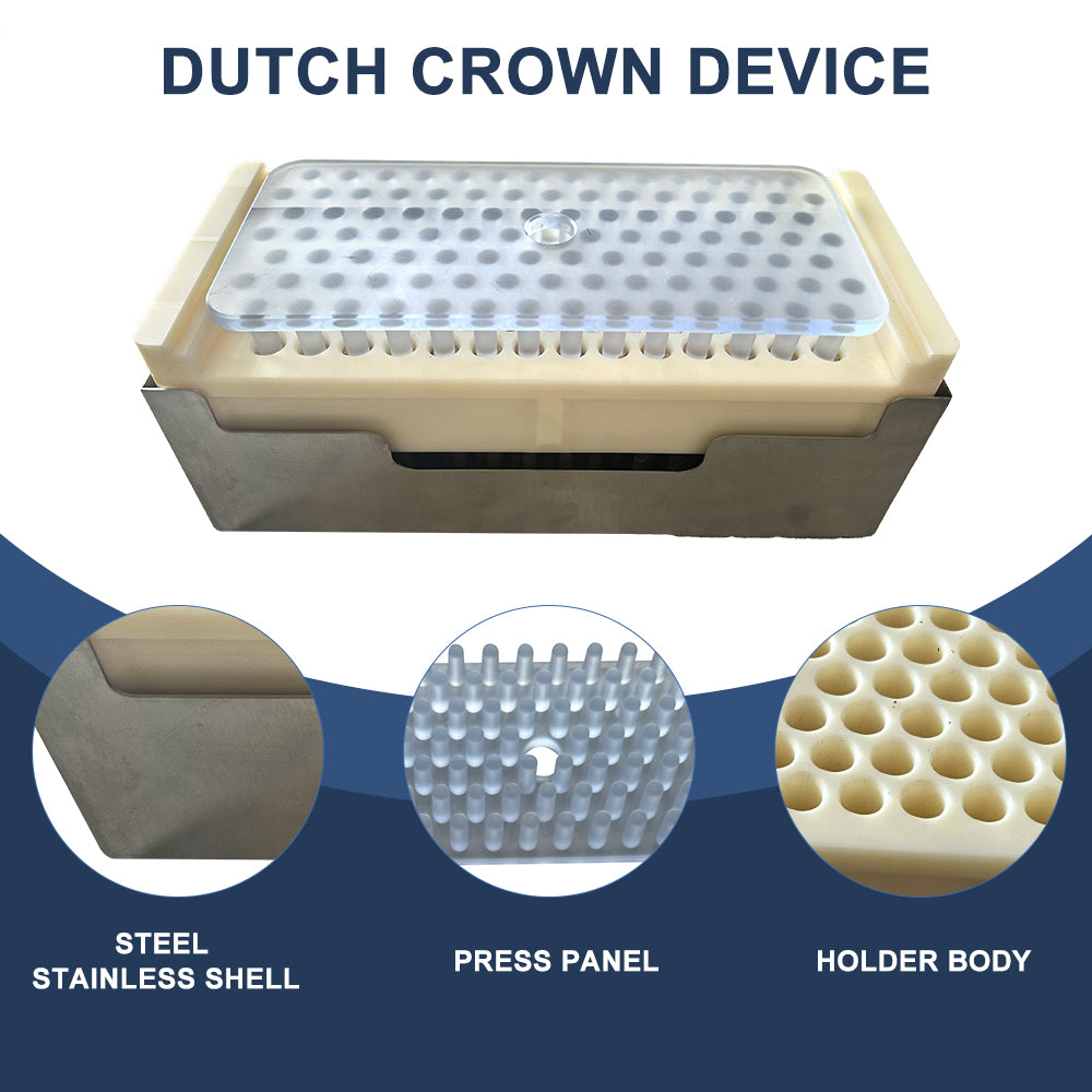 Dutch Crown Device For King Size Use With Pre Rolled Cone Filling Machine