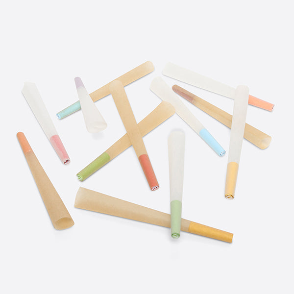 110mm Pre Classic King Size Roll Natural Cone Roll Natural Cones with Slim Kraft Tube