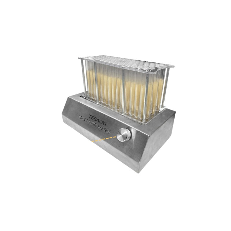 Tebaoyi King Size Cone Filling Machine Pre-rolled Cone & Joint Filling Machine 100pcs/ Time In 60s For Dispensary