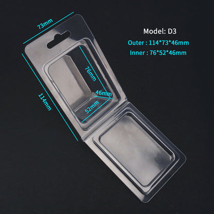 Custom Clear Packaging  PET Box Premium PET Vape Pen Packaging Box for Multiple Purposes