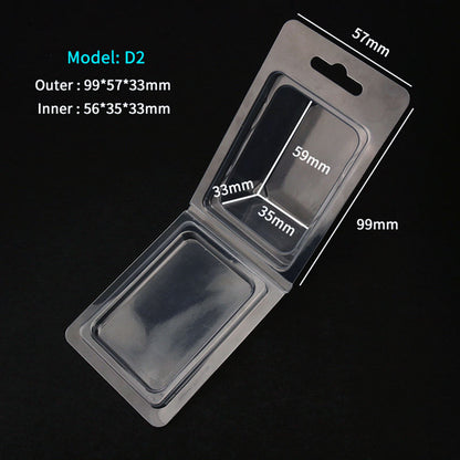 Custom Clear Packaging  PET Box Premium PET Vape Pen Packaging Box for Multiple Purposes