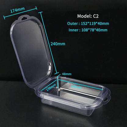 Custom Clear Packaging  PET Box Premium PET Vape Pen Packaging Box for Multiple Purposes